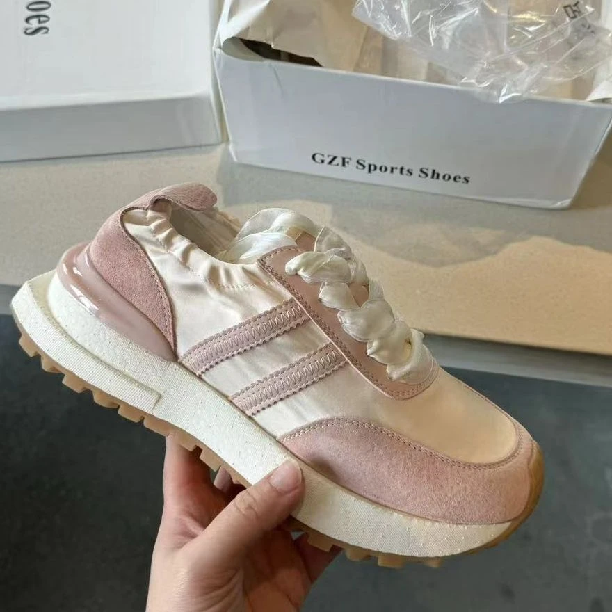 现货   2023儿童新款休闲女大童亲子两杠运动鞋3910