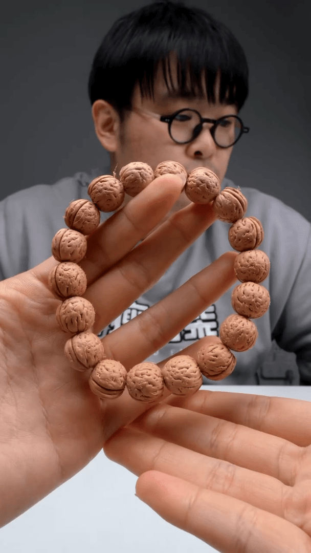 【闪购商品】桃核手串盘锦小毛桃尺寸15mm