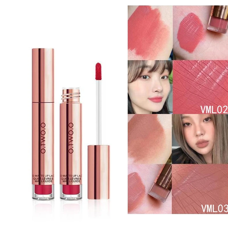 【蛇姐专属】泰国O.TWO.O不沾杯持久不掉色哑光唇釉显白雾面不易掉