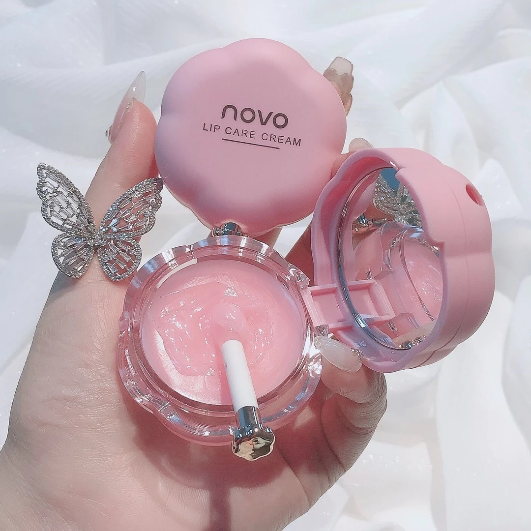 novo【小黑妹专属】植物精油润唇膏淡化唇纹保湿滋润护唇膏唇膜