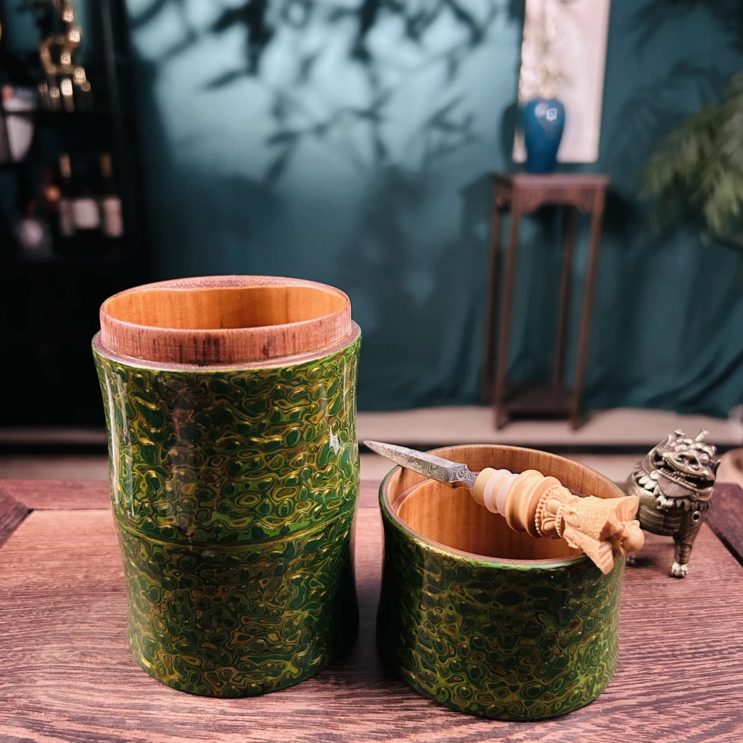 天极 —【漆器茶叶罐】—【凌梦葫】正宗非遗漆器工艺珍藏福禄摆件
