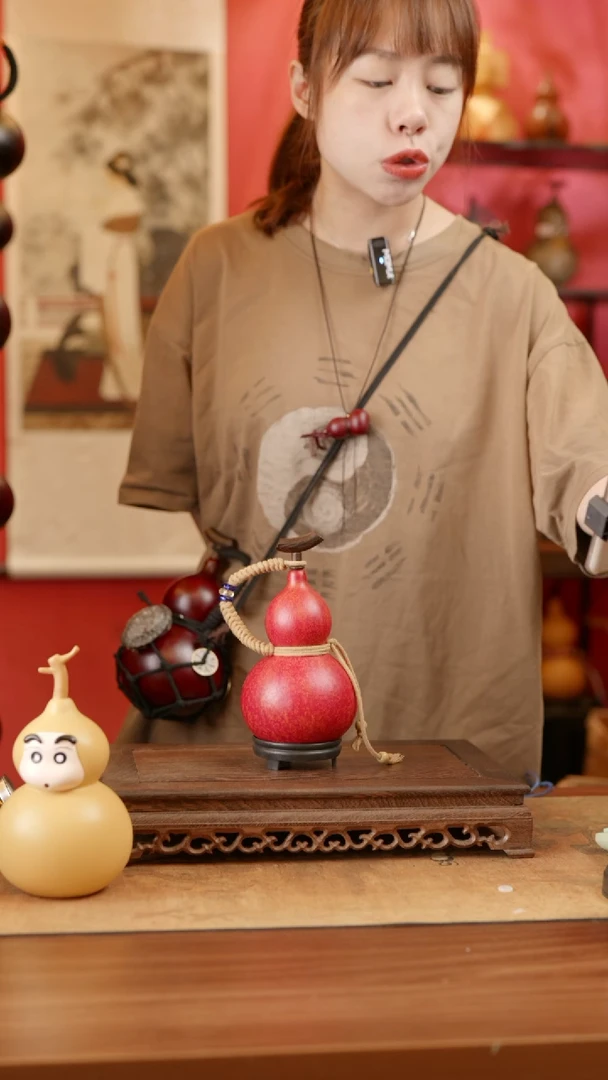 【闪购商品】11号精品天然大漆工艺防渗内胆酒葫芦~