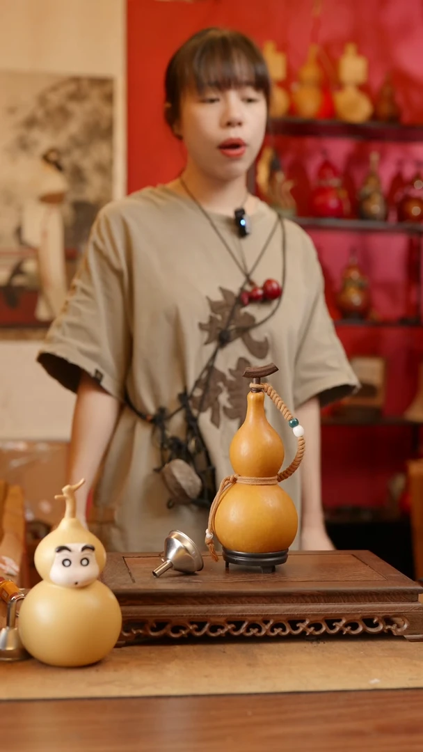 【闪购商品】精品天然大漆工艺防渗内胆酒葫芦~190