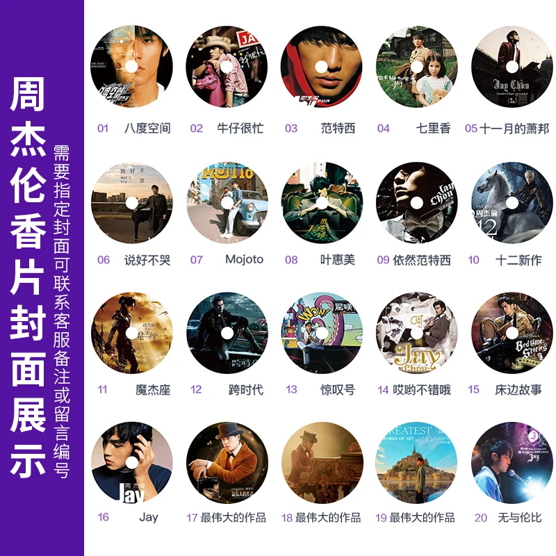 【车载香薰机】出风口周杰伦汽车内饰香薰摆件旋转复古唱片机香水机