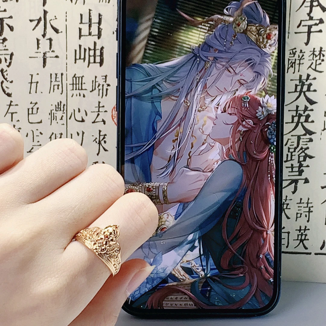 铜合金戒指 齐司礼大曜风云借浮屠戒指【少量到货】可调节气质国潮