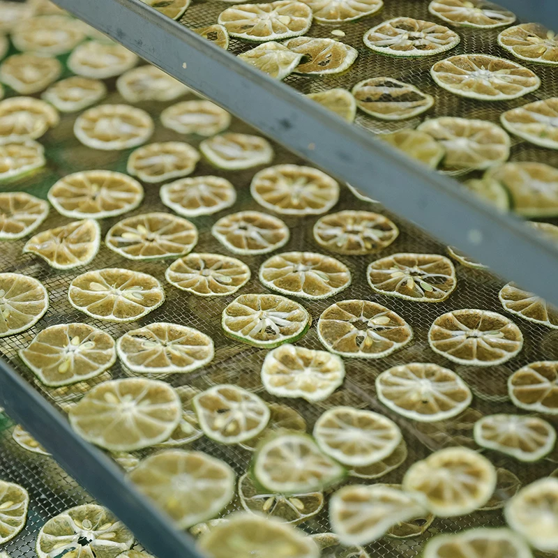 青柠檬片 低温烤干 锁住营养 温水泡饮果茶手工横切云南香水柠檬