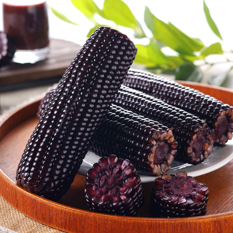 【试吃4根】黑色蓝莓糯玉米(280-350g)拍10送2发12只7斤以上