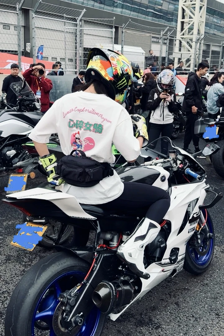 LEP•心碎女骑收留所T恤 300g重磅机车潮流 男女同款