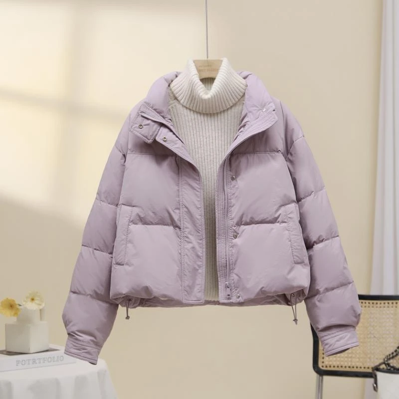 保暖棉服女冬季2025新款今年流行爆款小个子短款加厚面包服棉衣潮
