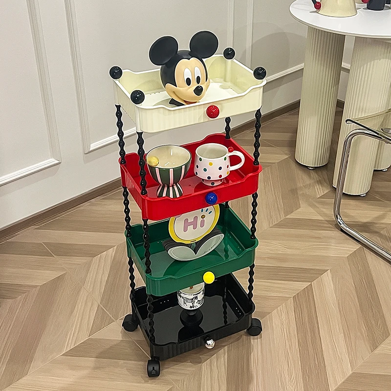 厨房万能多层小推车置物架子卫生间卧室零食杂物书本家居收纳神器