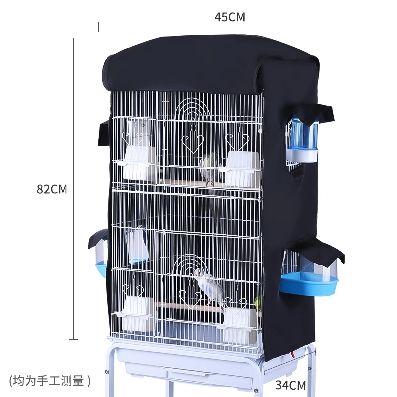 欧式鸟笼笼衣鸟笼罩鹦鹉笼子配件用品防溅洒溅防风保暖防水材质