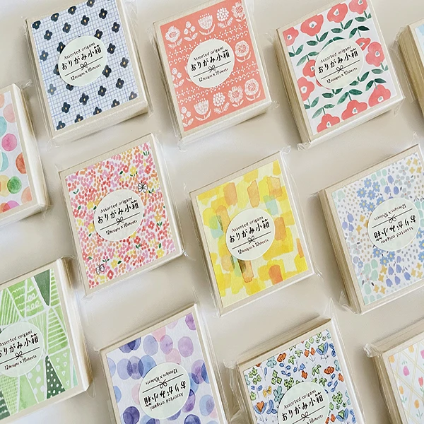 日本 古川纸工 夏季新品小箱冷暖色便签纸