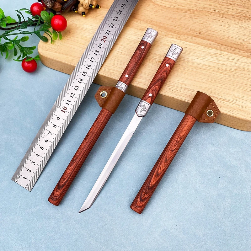 户外多功能小刀登山野营求生随身刀防身刀龙骨刀神笔直刀生存便携