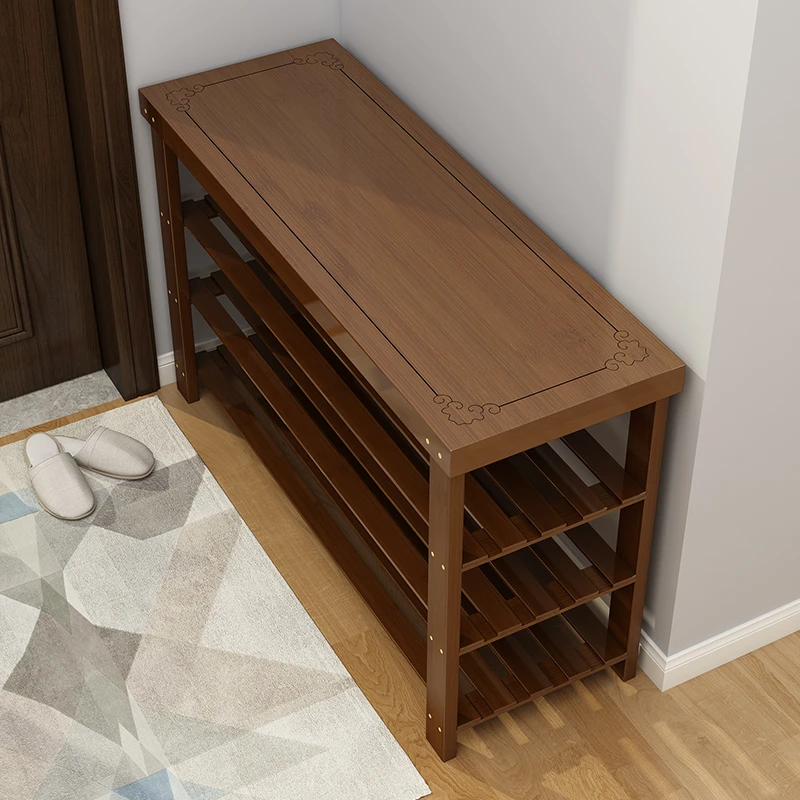 鞋架家用门口外楼道可坐简易室内多层入门出租房用鞋柜收纳省空间