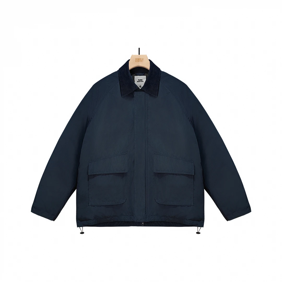 【老链接】苏黎世 冬季老钱风复古拼接防寒保暖羽绒外套 8810