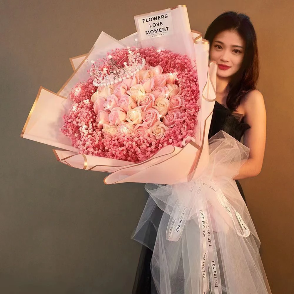 鲜花花卉绿植婚礼红玫瑰花  大青十二  鑫