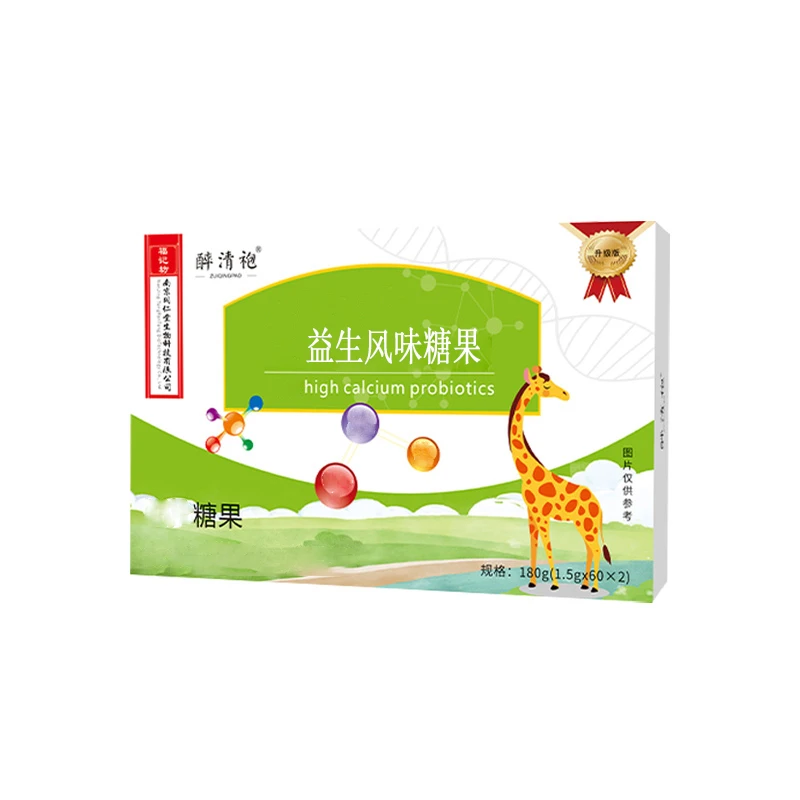 福记坊DHA高钙益生风味糖果180g