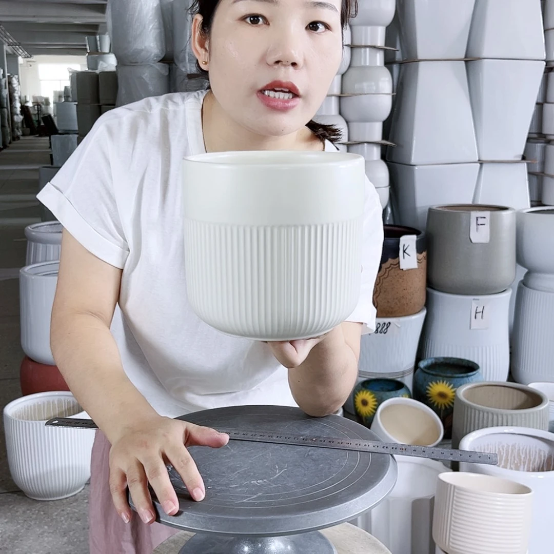 【闪购商品】陶瓷20CM以下口径15-14。奶油