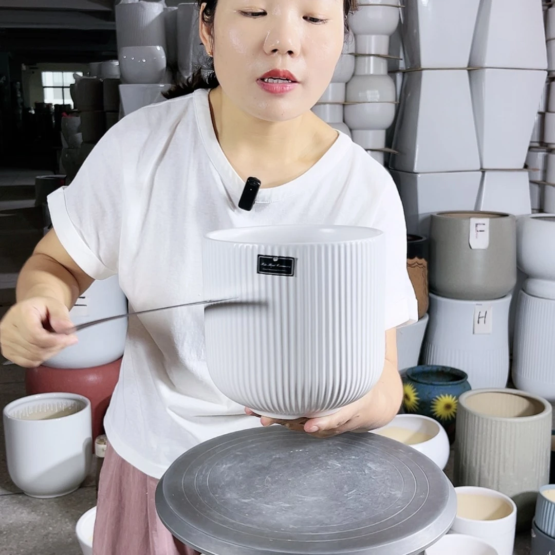 【闪购商品】陶瓷口径15-15。亚白