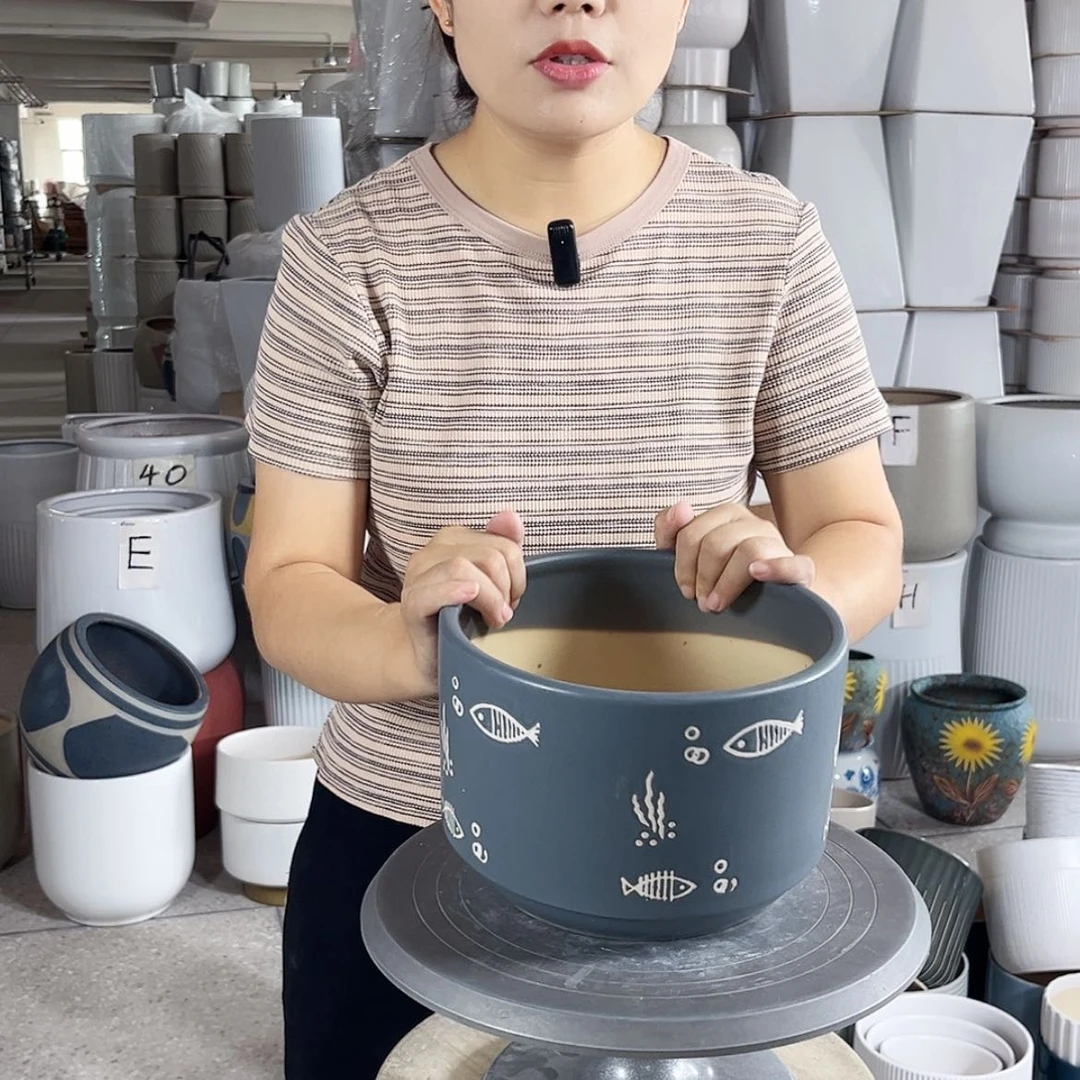 【闪购商品】陶瓷20CM以下口径21-14.5