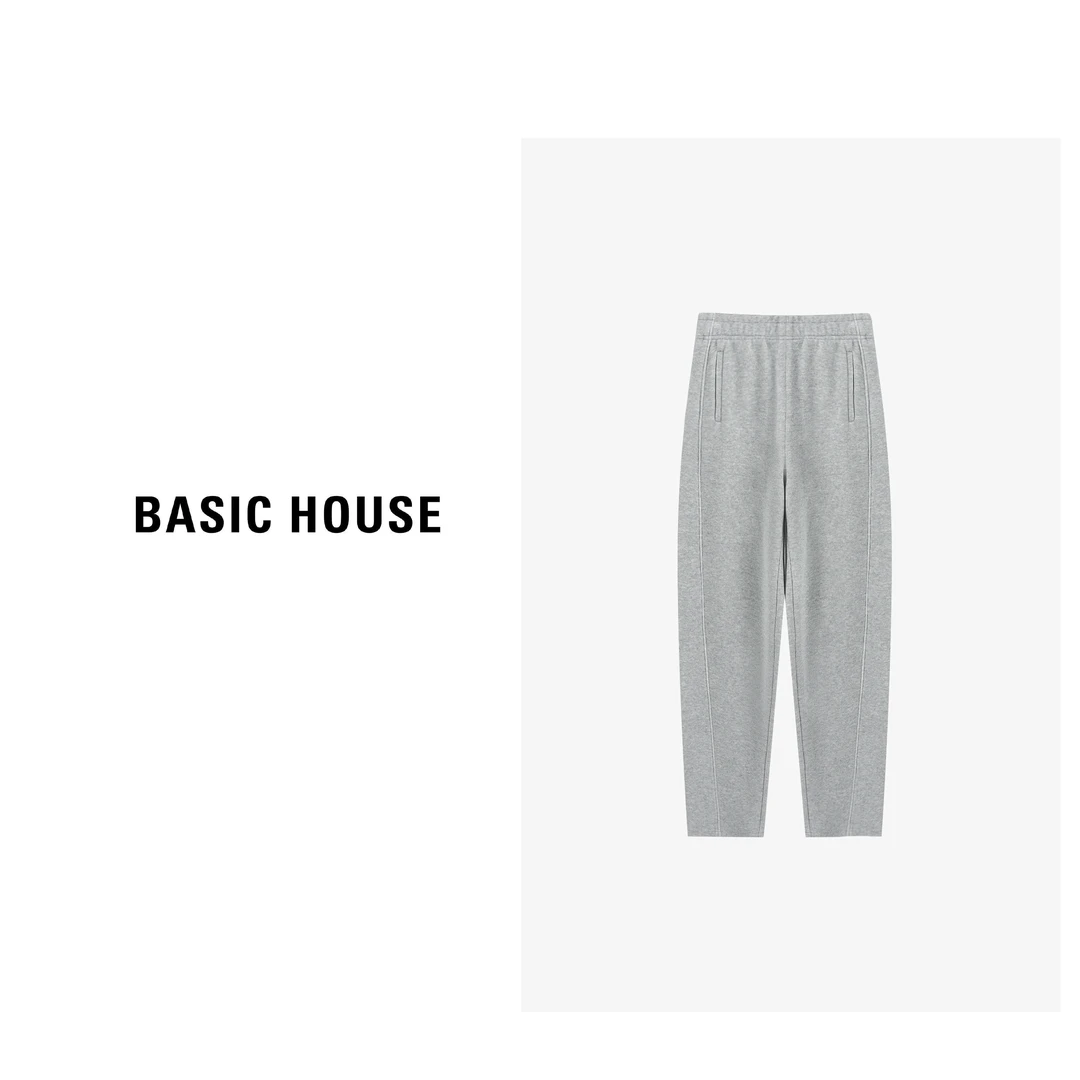 Basic House/百家好春季舒适时尚休闲百搭简约长裤B0624H5I172