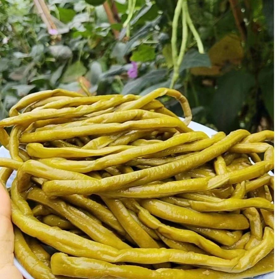 腌豆角 酸豆角新鲜发货 下单现包 500g*2包邮 食用农产品鲜嫩蔬菜