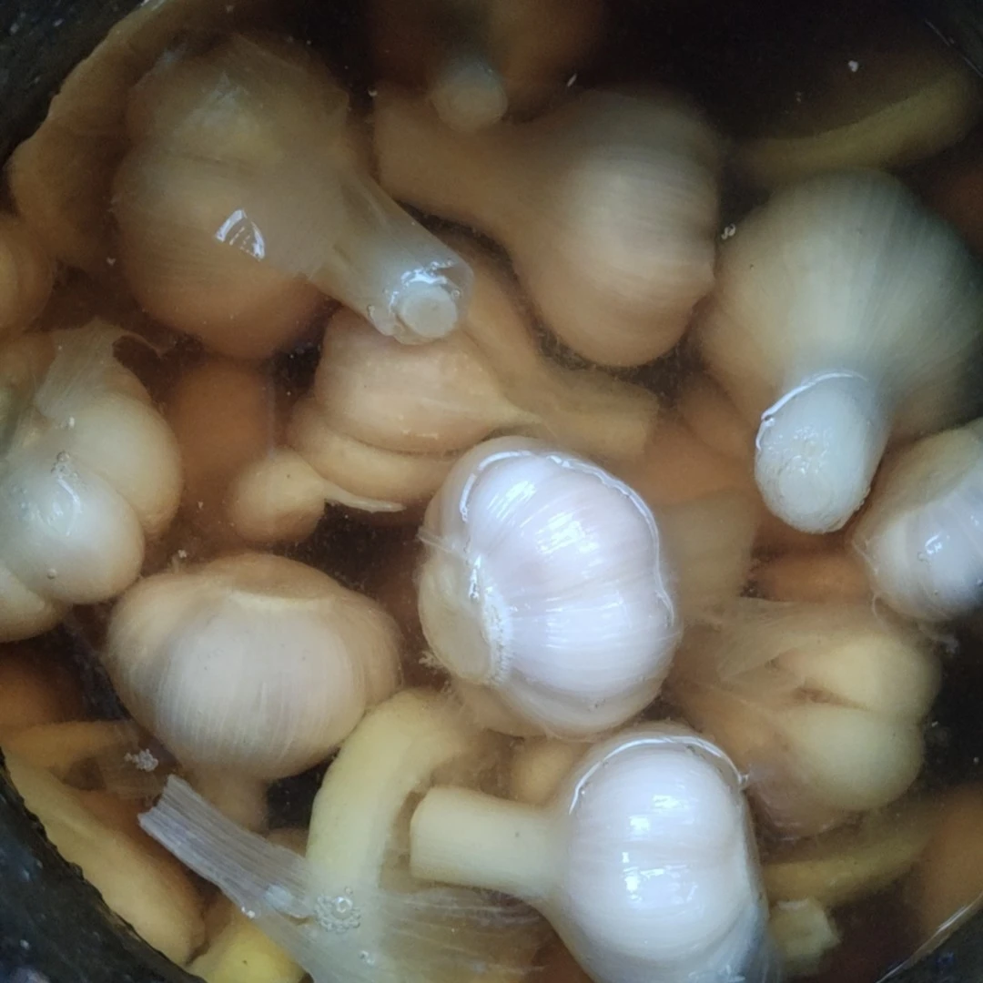 糖蒜安徽特产下饭菜 嫩蒜  糖泡蒜500g*2瓶包邮