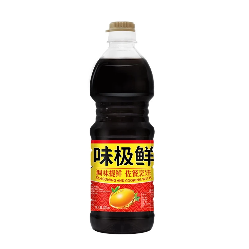 味极鲜生抽酱油调味品家用调味酱汁凉拌炒菜调料黄豆酿造800ml