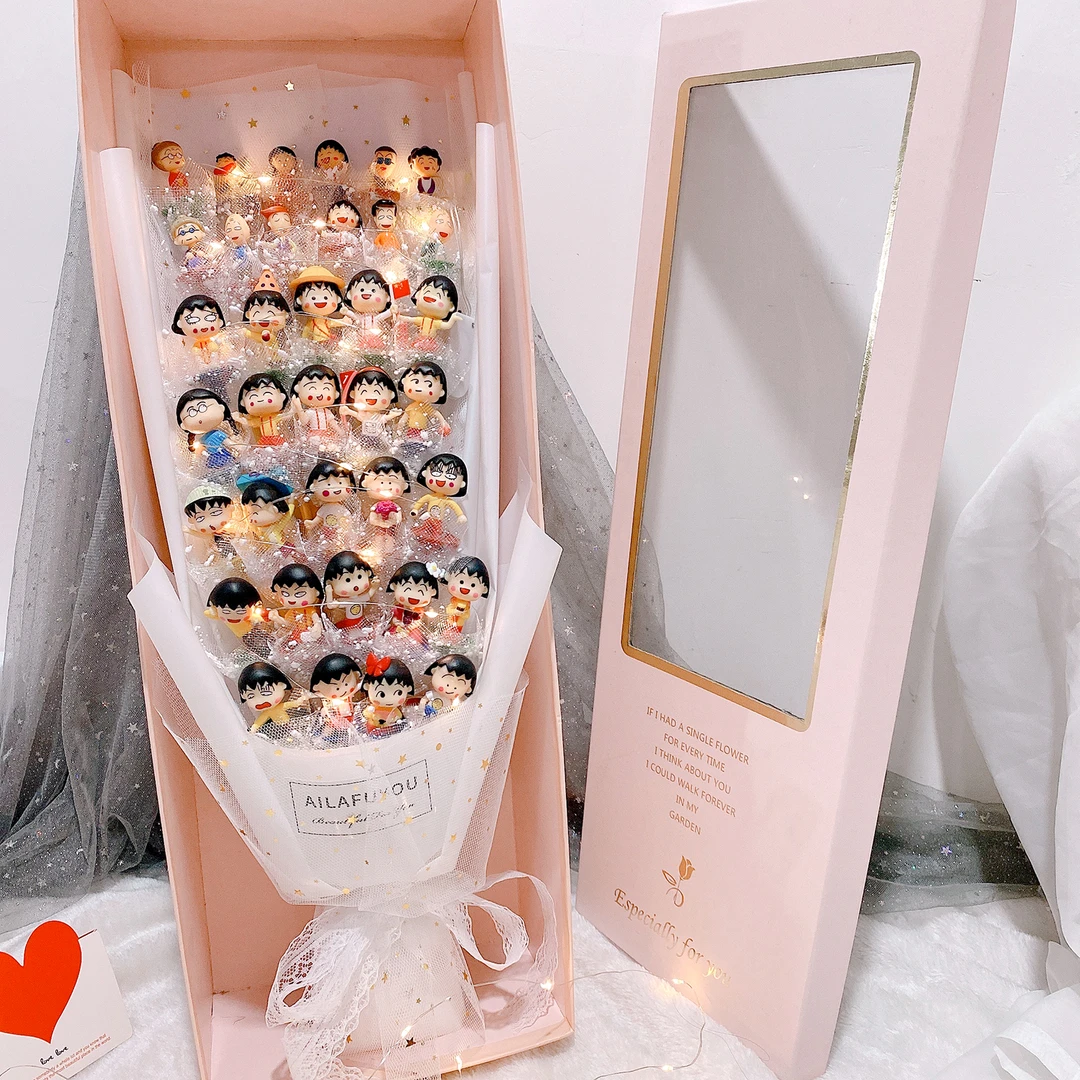 女生闺蜜生日礼物送女友创意卡通玩偶花束毕业季特别走心圣诞节