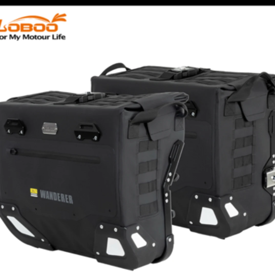 LOBOO萝卜摩托车防水边包（流浪者）