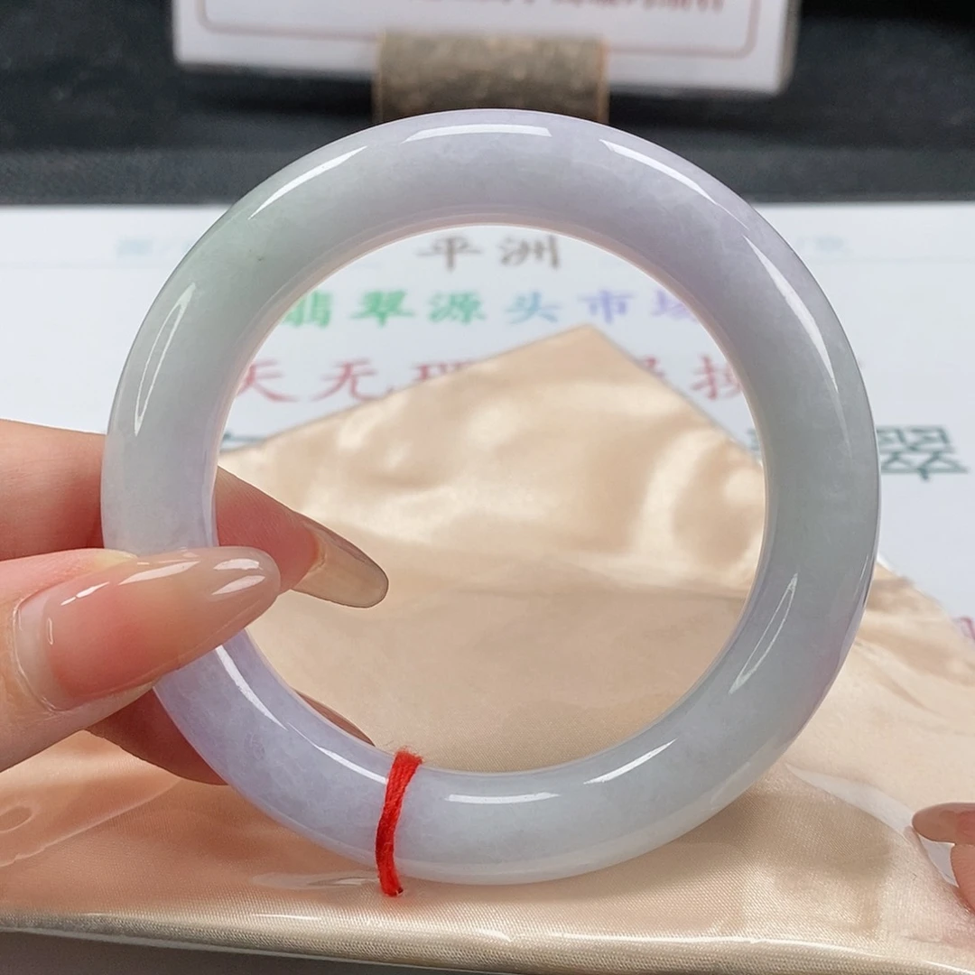 【闪购商品】翡翠手镯（圆镯）未镶嵌215号