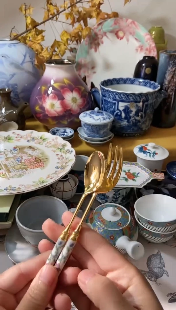 【闪购商品】瓷片勺叉四十五包邮偏远除外