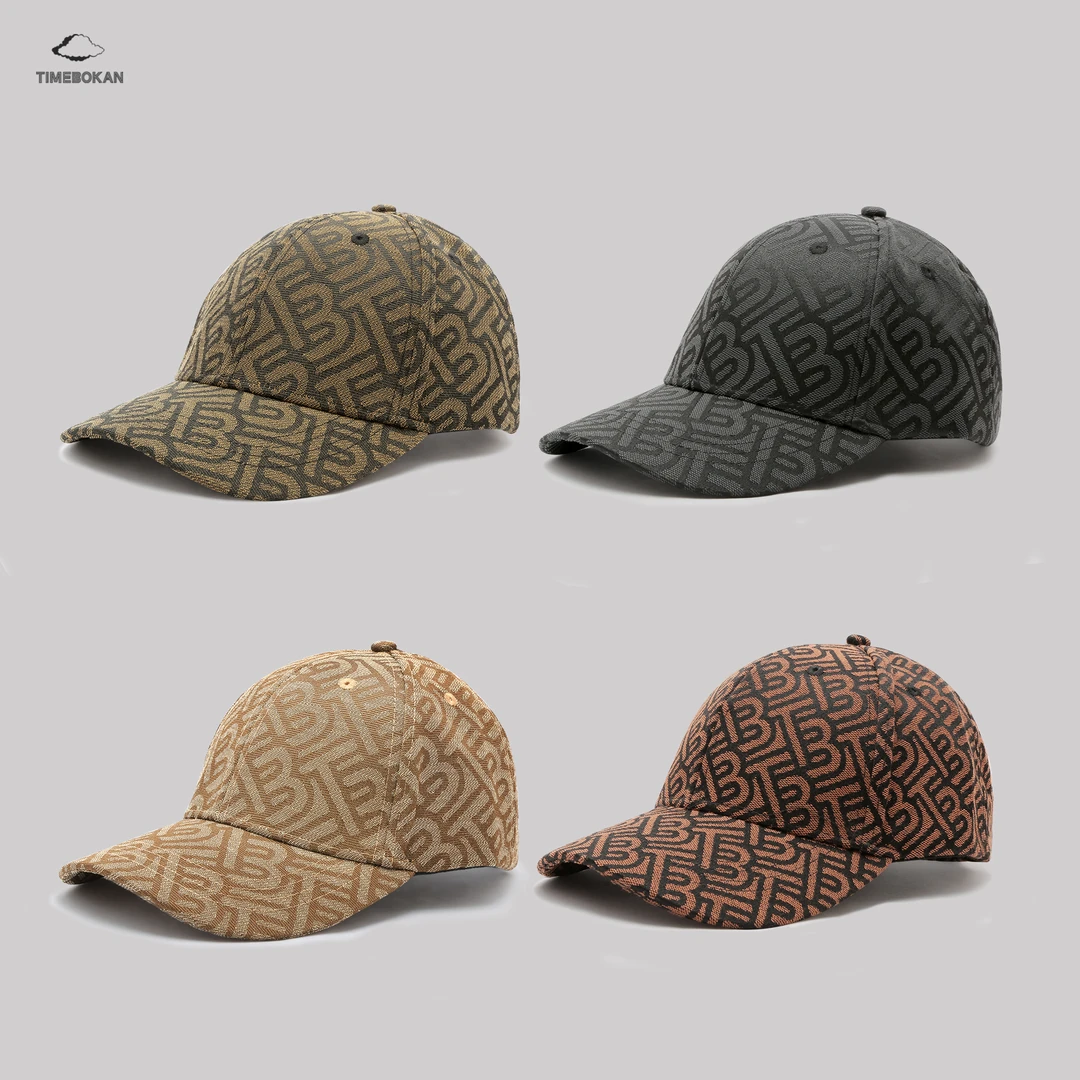 【高奢定制】TIME BOKAN/TB-2222 大LOGO时尚休闲潮流帽子