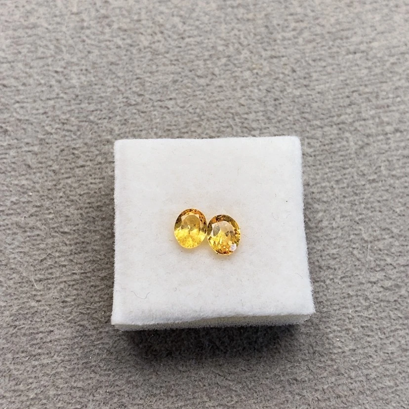 【闪购商品】石榴石（芬达石）裸石未镶嵌裸石4*5mm