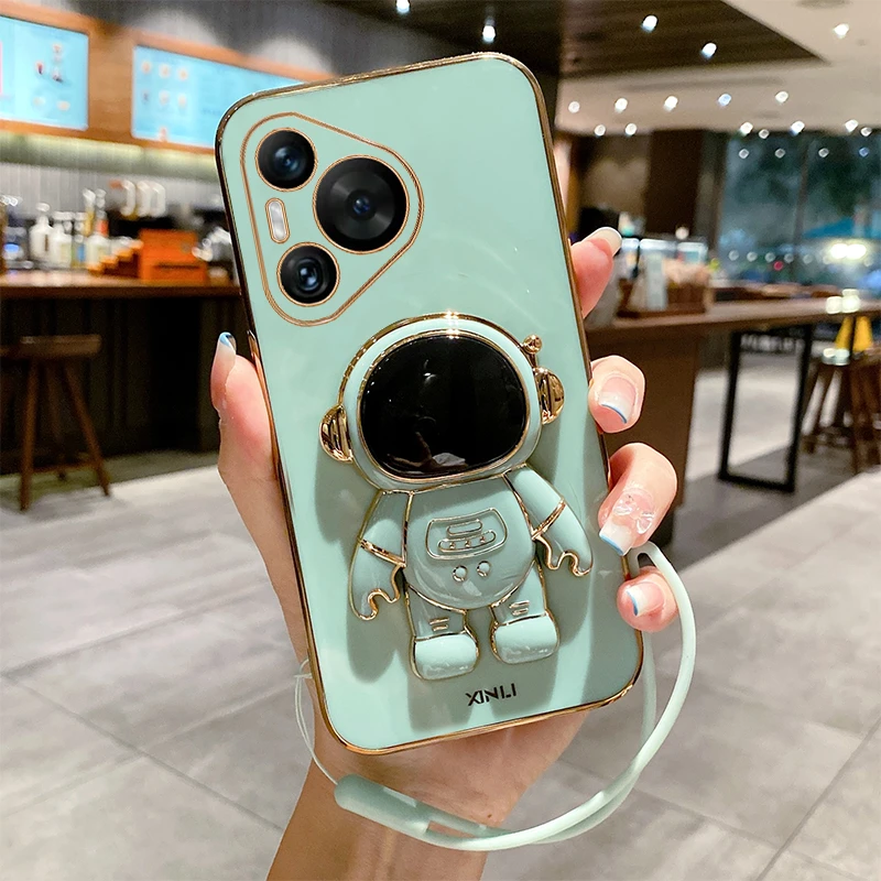 汇亿尚华为P70手机壳新款全包防摔带支架高级感创意保护套女