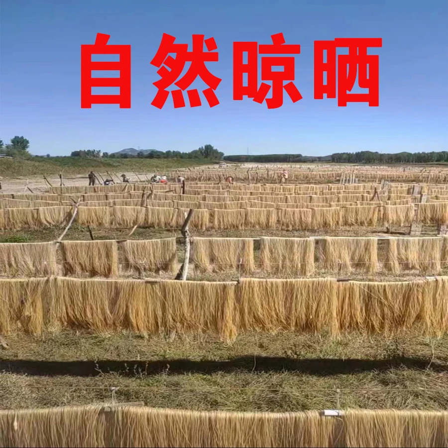 【不含胶】东北手工红薯粉条口感筋道自然晾晒5斤装