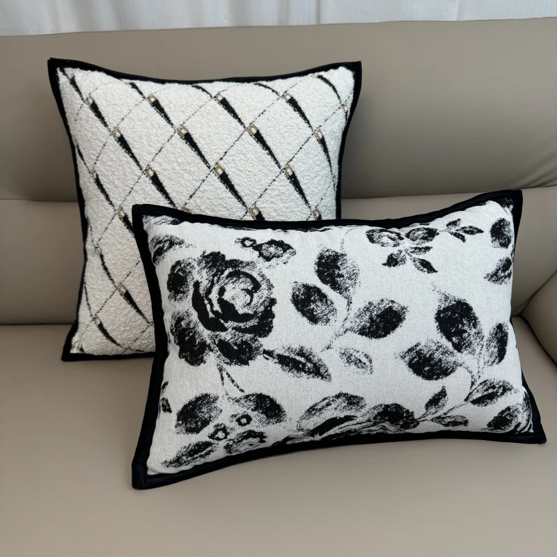 【腰枕系列】简约现代沙发抱枕腰枕客厅靠垫床头靠枕室高级卧室腰靠