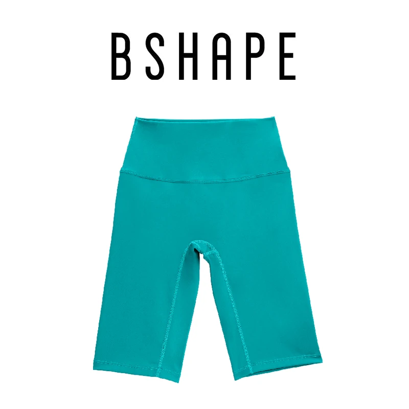 全色【高定】&3016 裸感蜜桃提臀收腹健身高腰骑行运动五分裤