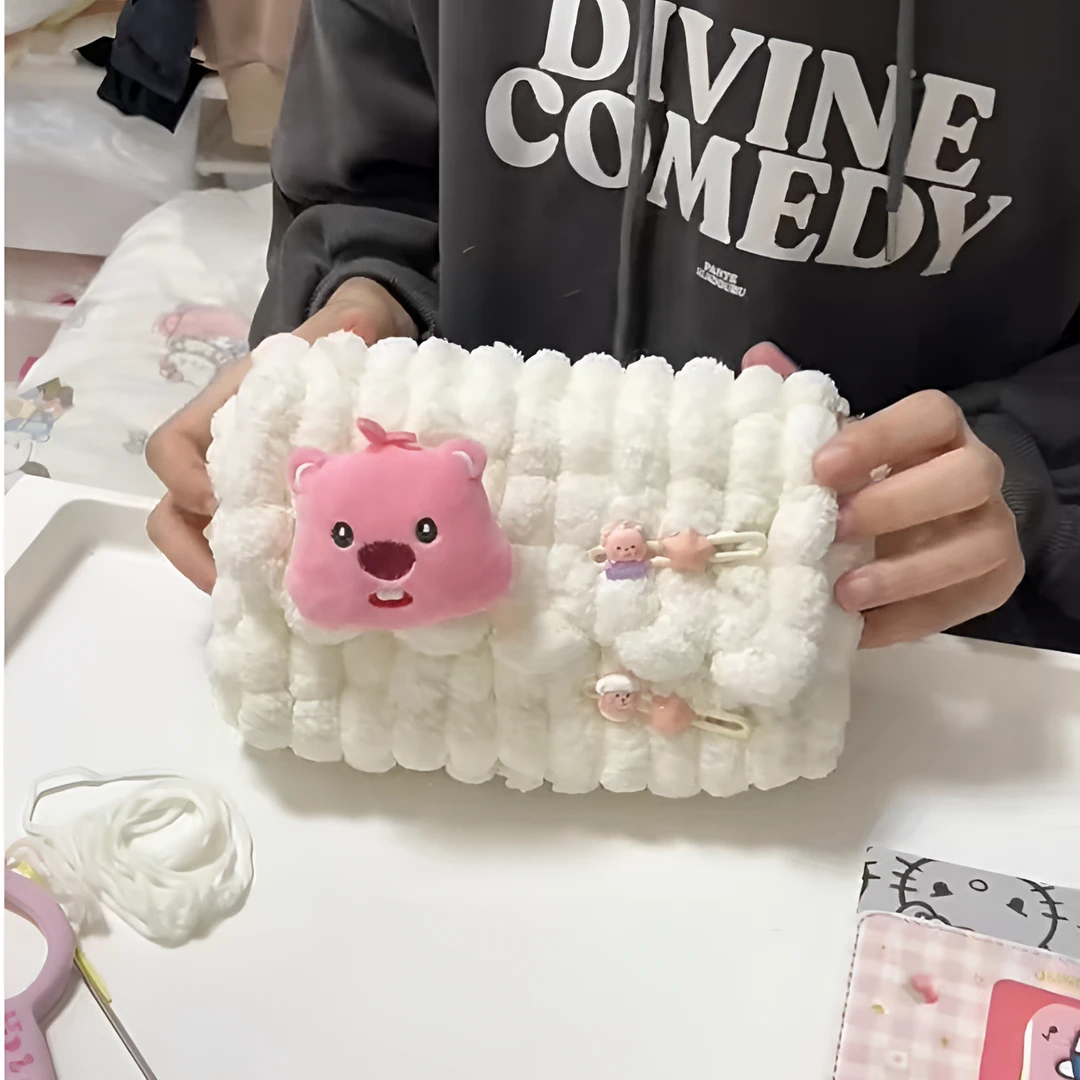 手工包包制作 手工礼物送女友星黛露编织包包草莓熊毛线diy材料包