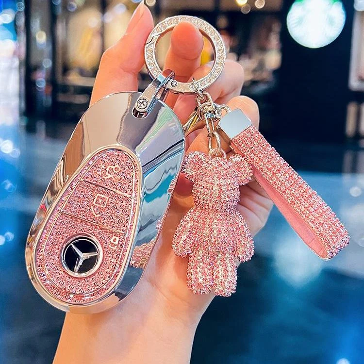 奔驰c260钥匙套e300汽车glc壳a200扣c200女glb220高级感gla包新款