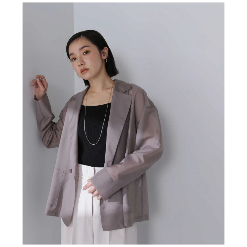 【强哥外贸】 夏季百搭 N 宽松休闲日系西装衬衫上衣气质