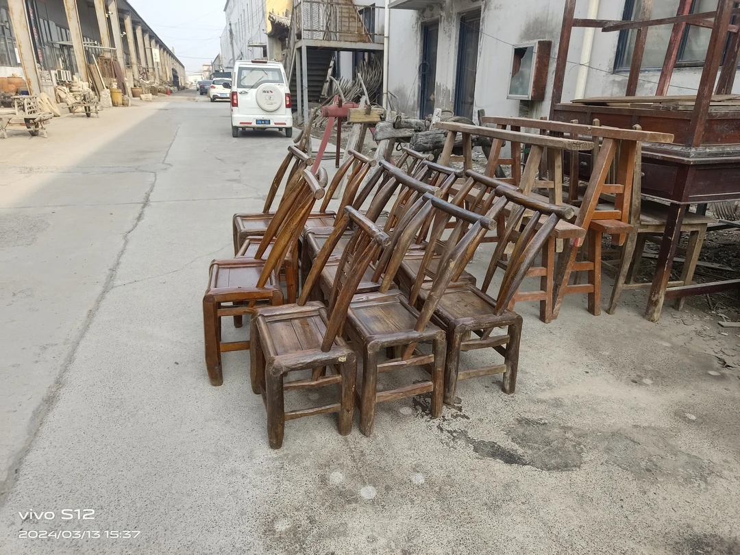 松木老椅子，可庭院，可茶室，一物一拍，喜欢直接下单