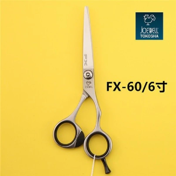 JOEWELL进口日本原装井上鸡牌专业剪刀FX-60美发剪理发直剪平剪刀