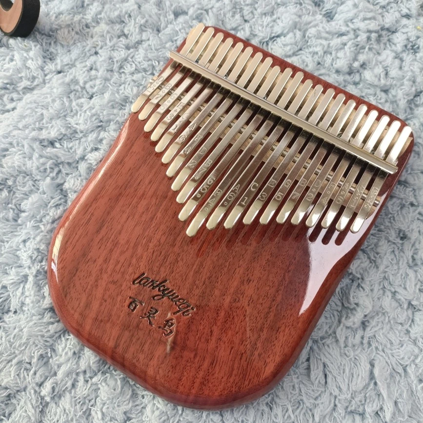 21音紫苏木卡林巴拇指琴微瑕