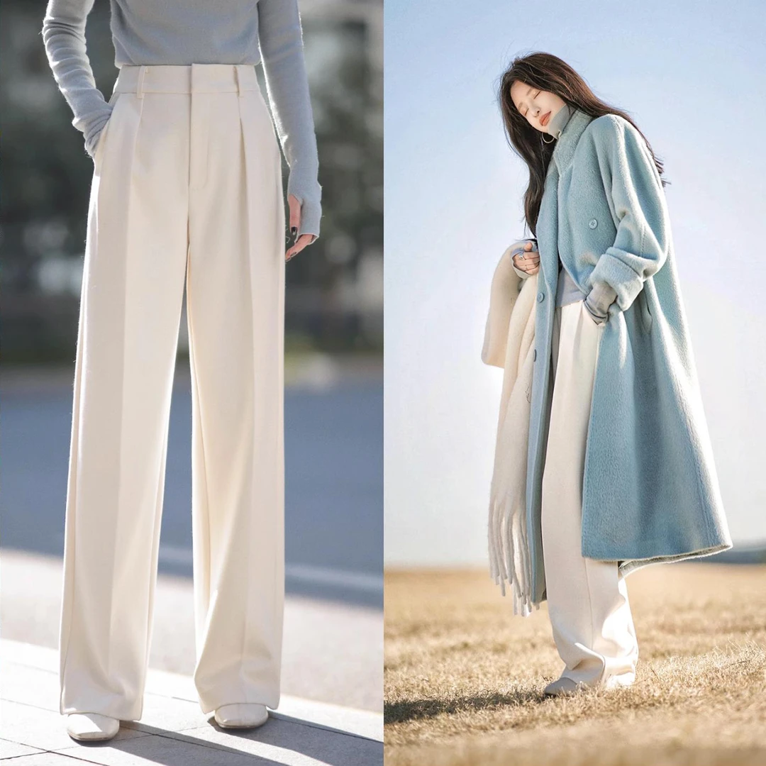 【赵大喜】现货！双褶西裤 | 天丝混纺绵羊毛 保暖有弹  | 腔调穿搭