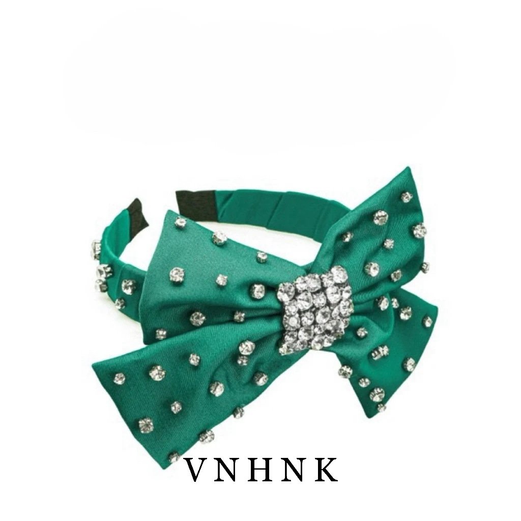 美可儿  Q374  绿色气质时尚百搭发箍