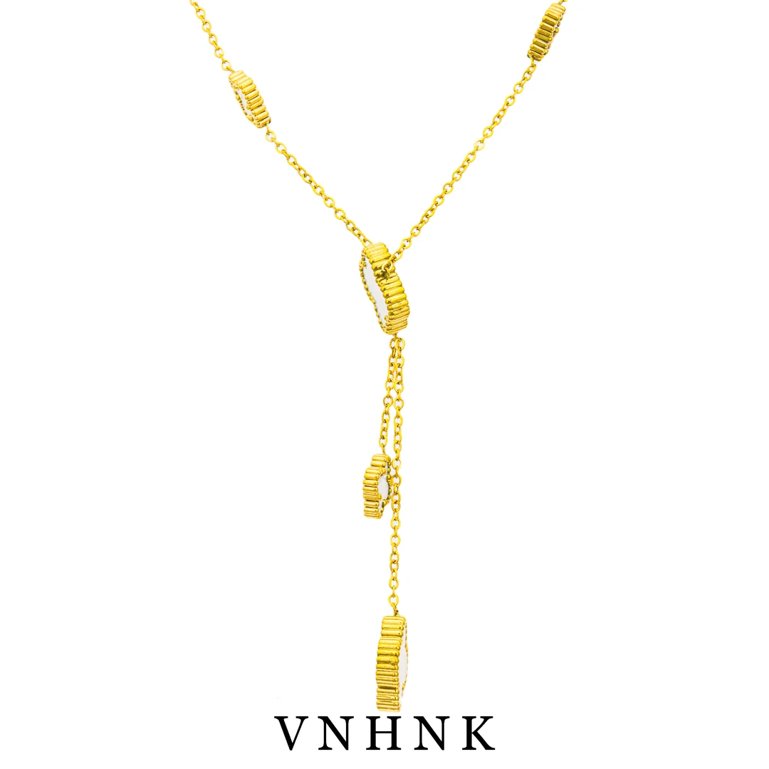 钛钢项链 美可儿  A186 金色 (48cm)个性时尚气质项链