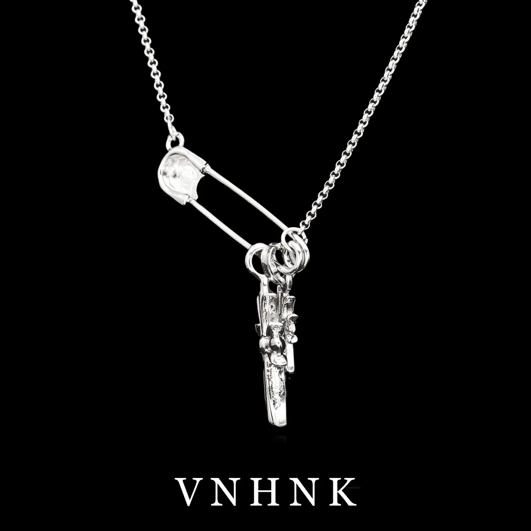 铜合金项链 美可儿   H714   银色气质时尚百搭项链