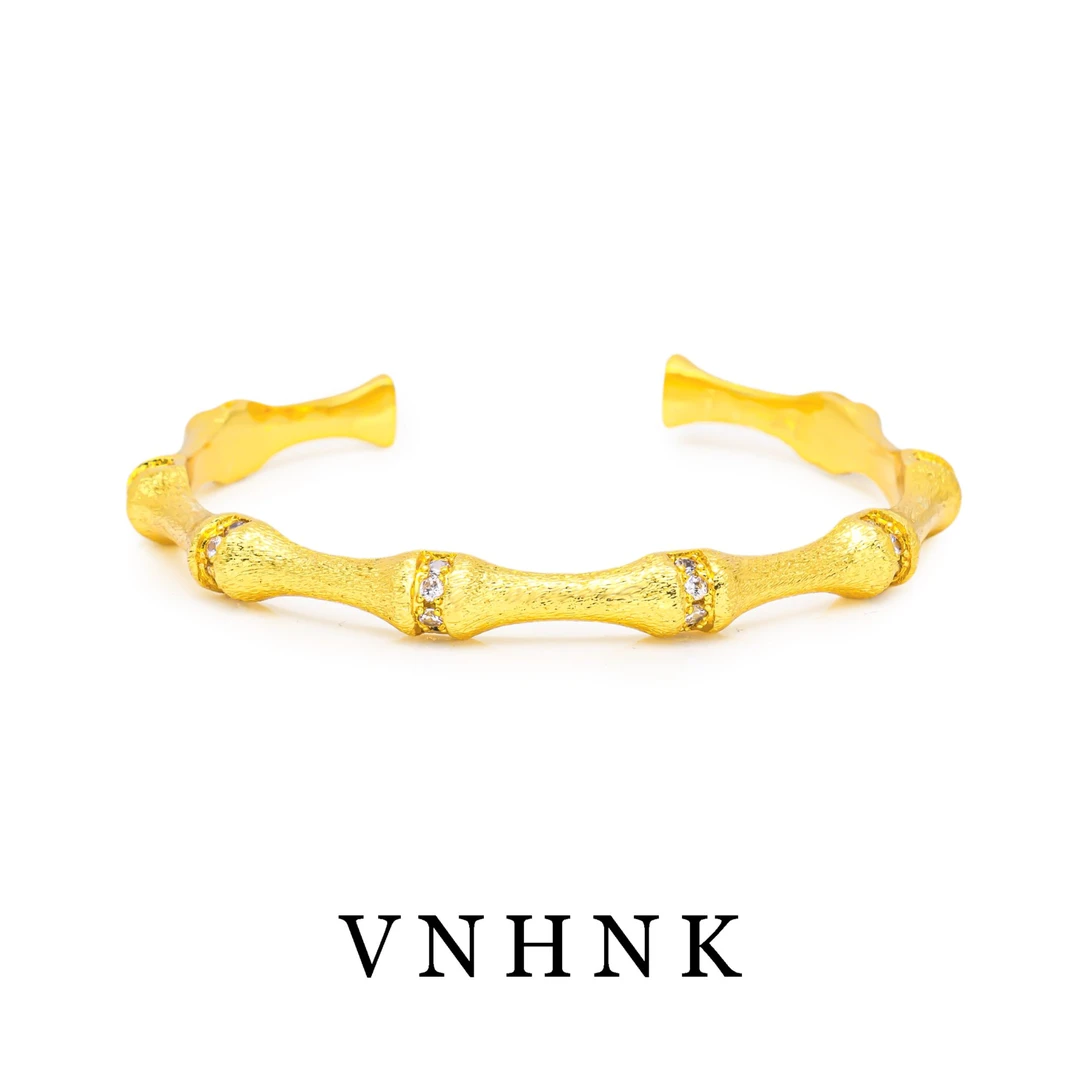 铜合金合成锆石手镯 美可儿   Q216   金色时尚手镯