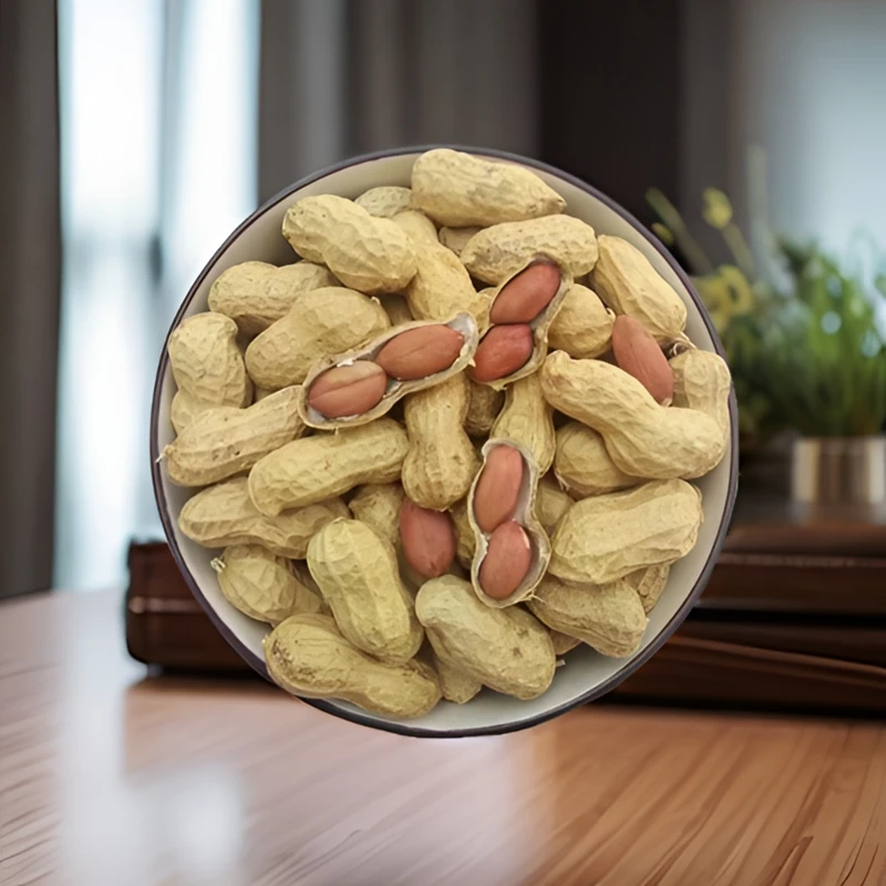 自然晾晒精选带壳晒干饱满沙地小花生养胃花生下酒菜优质食用新鲜